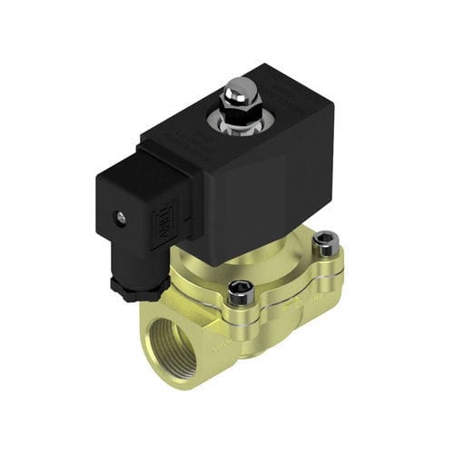 Válvula de gas - 3/4" NPT - Thermoval - con solenoides / de acero inoxidable / de latón
