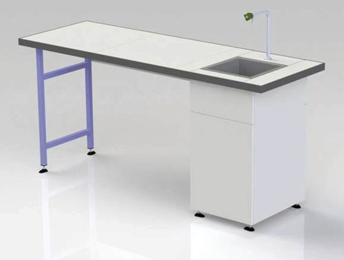 Mesa de laboratorio con fregadero - 7903 series - JEULIN - húmedo