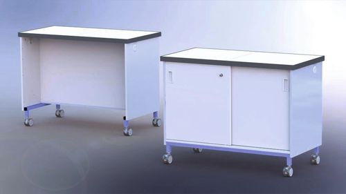 Mesa de laboratorio móvil - 790391 - JEULIN