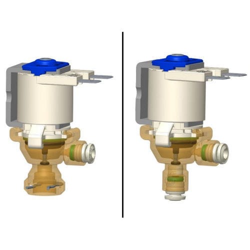 Válvula para el sector médico - V2 - 2.0 MM - Rpe - con solenoides / de acero inoxidable