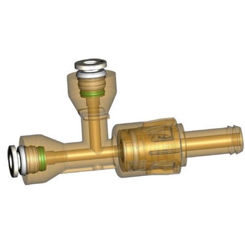 Válvula para el sector médico - Overpressure 4 ± 0.5 bar - Rpe - con solenoides / de acero inoxidable / de alta presión