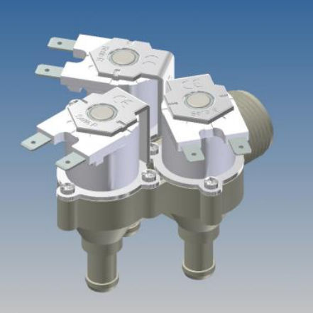 Electroválvula con solenoides - R 351 - Rpe - de control / agua / para productos alimentarios