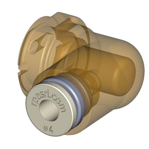 Racor para dispositivos médicos - F31FA110 - Rpe - de plástico / de caucho