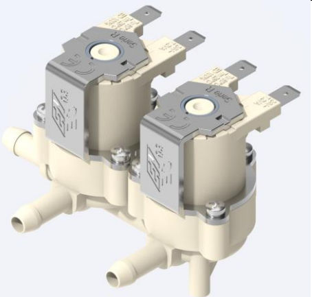 Electroválvula con solenoides - 236 201 - Rpe - con servomotor / para agua potable / para circuito frigorífico