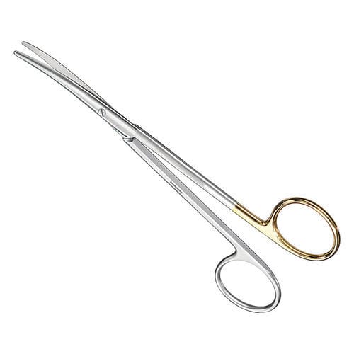 Tijera de disección - TD-09-201 - Tillid Dental - de Metzenbaum / para humanos / curvada