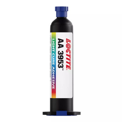 Cola de ensamblaje médico acrílica - LOCTITE&reg; AA 3953 - Henkel - para dispositivos médicos / para caucho / para plástico
