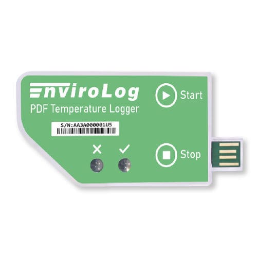 Registrador de datos de temperatura - EV-16 - envirolog - para productos farmacéuticos / USB