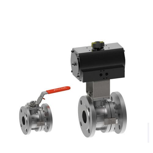 Válvula neumática - R2Z I - Meca-Inox - para vapor / para la industria farmacéutica / cordones de viga