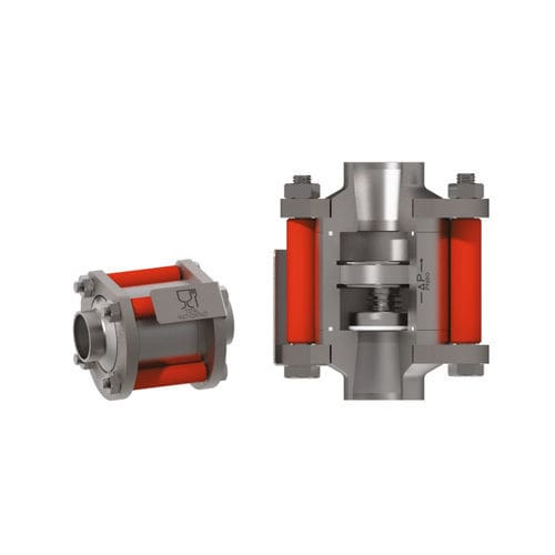 Válvula de retención gas-líquido - CL4 I - Meca-Inox - de acero inoxidable