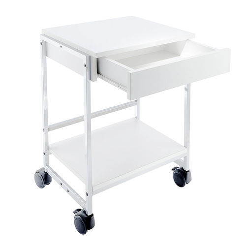 Carro médico - 126-003 - Guido Buschmeier Maschinenbau - para aparato / 1 cajón / 2 estantes