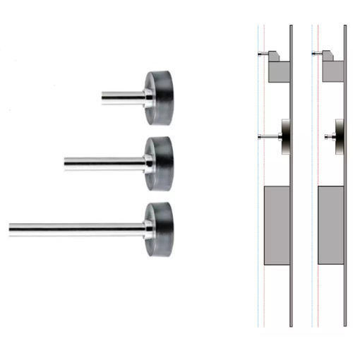 Soporte de pared - 114-007-ddd-cc - Guido Buschmeier Maschinenbau - para rieles