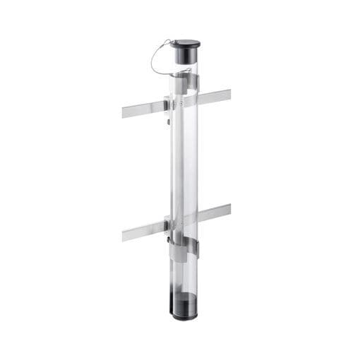 Soporte para catéteres - 118-031-lll - Guido Buschmeier Maschinenbau - doble / de aluminio / de acero inoxidable