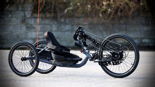 Handbike eléctrica - Troublemaker - Sport-On - para adulto / negra / azul