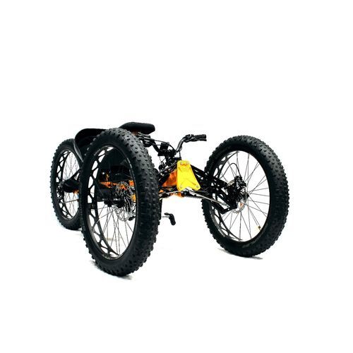 Handbike eléctrica - Fat Explorer - Sport-On - para adulto / negra / roja