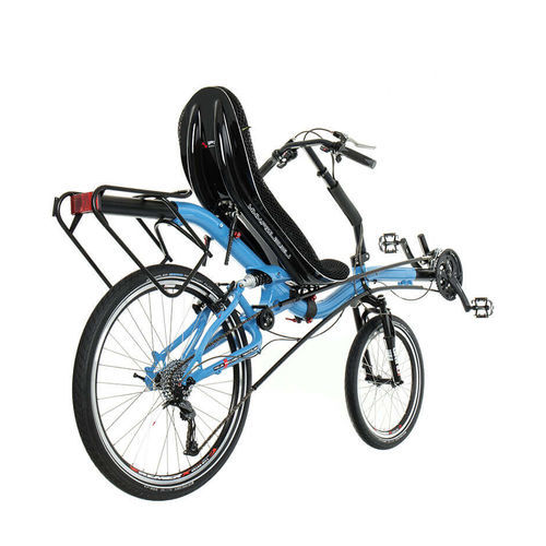 Bicicleta reclinada con pedales - SIX - Azub Bike - para adulto / azul