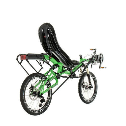 Bicicleta reclinada con pedales - MINI - Azub Bike - para adulto / verde
