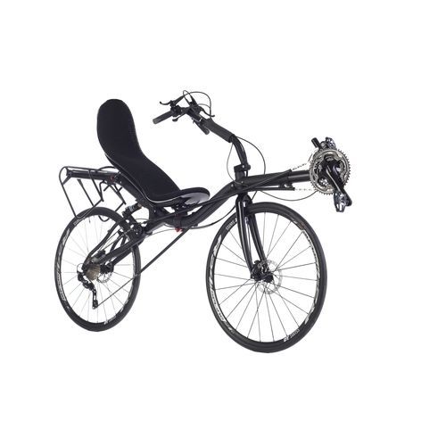 Bicicleta reclinada con pedales - MAX 700 - Azub Bike - para adulto / negra