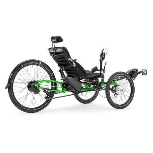 Triciclo reclinado con pedales - ADVENTURE HD - ICE Trikes - para adulto / verde / azul