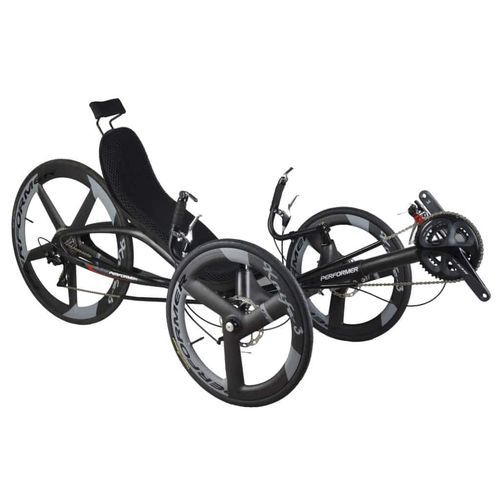 Triciclo ortopédico con pedales - Cantus - Cycles Performer - para adulto / negro