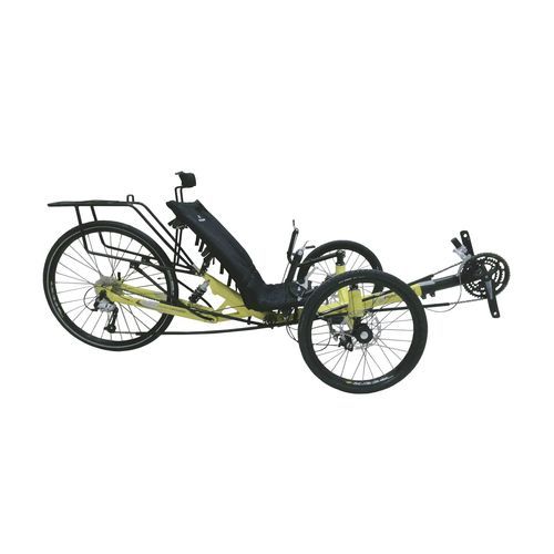 Triciclo reclinado con pedales - Trike F-JC26x - Cycles Performer - para adulto / verde