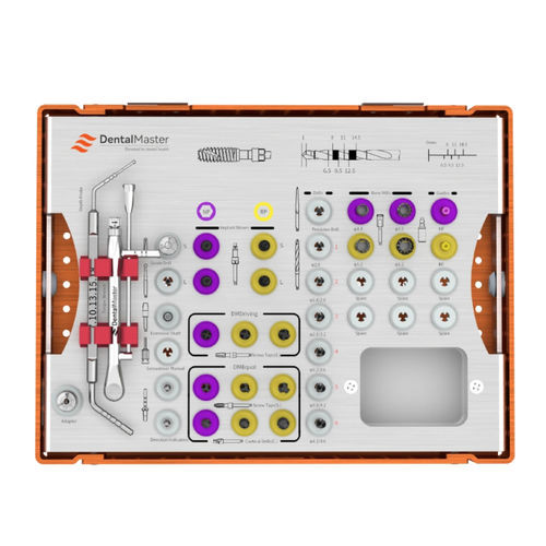 Kit de instrumentos para implantología dental - DMD&DME - DentalMaster (Xiamen) Medical Technology Co., Ltd