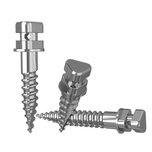 Miniimplante de acero inoxidable - 7021814600S - DentalMaster (Xiamen) Medical Technology Co., Ltd - recto / de tornillo / de anclaje ortodóntico