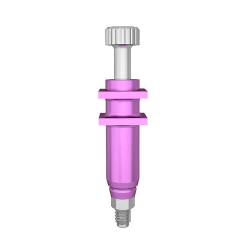 Poste de impresión recto - 7208 series - DentalMaster (Xiamen) Medical Technology Co., Ltd - de tornillo / estrecho