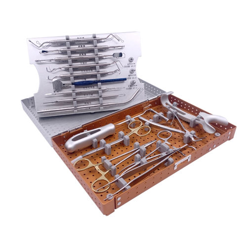 Kit de instrumentos para implantología dental - 7212700210 - DentalMaster (Xiamen) Medical Technology Co., Ltd - personalizable