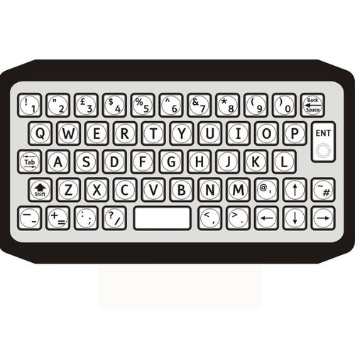Teclado con teclas digitales - 2205-55201 - STORM INTERFACE - USB / hermético