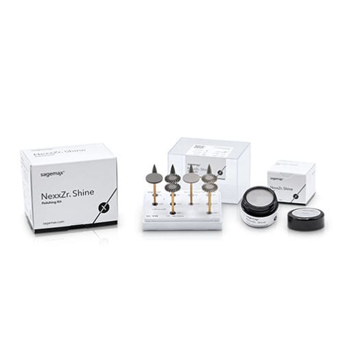 Kit de instrumentos para pulido dental - NexxZr Shine - Sagemax