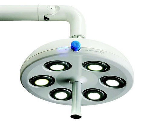 Lámpara para exploración para odontología - D-HEXA - Point Implant - led / halógena / montada en sillón de reconocimiento