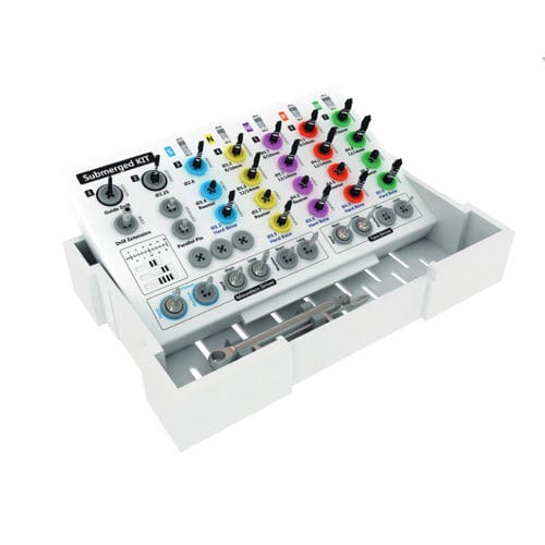 Kit de instrumentos para implantología dental - Submerged kit - CSM Implant Company