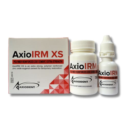 Adhesivo dental para restauración dental - AxioIRM XS - Axiodent - endodóntico / temporal