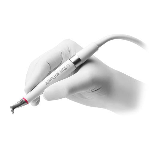 Pieza de mano para profilaxis dental - AIRFLOW® MAX  - EMS - de aire / directa / recta