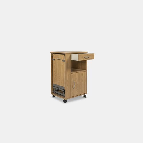 Mesa de cabecera con ruedas - Palma Plus - tecfor care GmbH - con bandeja de cama integrada / con compartimentos