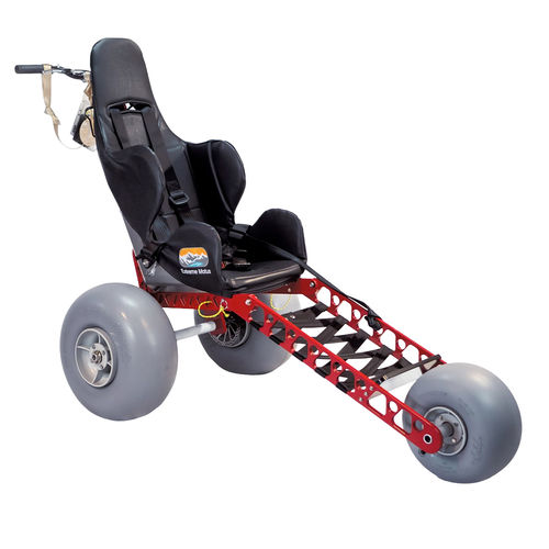 Silla de ruedas pasiva - Extreme Motus - todoterreno / paseos en montaña / con reposapiernas