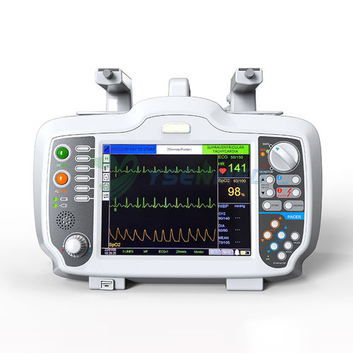 Desfibrilador externo semiautomático - YS-DM7000 - YSENMED - manual / para ambulancias / con monitor