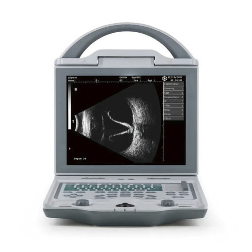 Ecógrafo portátil - YSODU5 - YSENMED - para exploración oftálmica / blanco y negro / consola integrada