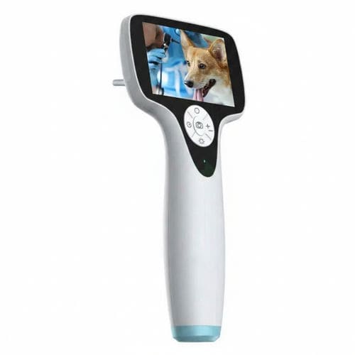 Otoscopio veterinario vídeo - YSENT-OT100V - YSENMED - con monitor de vídeo integrado / portátil
