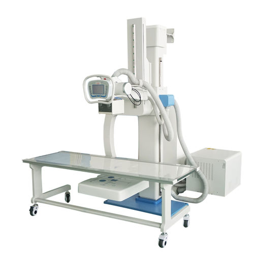 Sistema de radiografía digital - NKX-502 - Shandong Newheek Image Equipment - para radiografía polivalente / con mesa móvil / con brazo portatubos pivotante