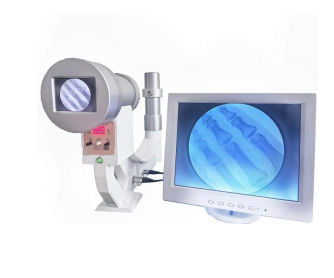 Arco quirúrgico móvil - Mini C‑Type - Shandong Newheek Image Equipment - con tubo intensificador de imagen / con arco de diámetro pequeño / con monitor de vídeo integrado