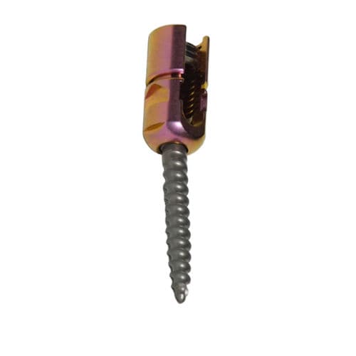 Tornillo pedicular lumbar - SSRPS001 - StyleSpine Medical - poliaxial / metálico