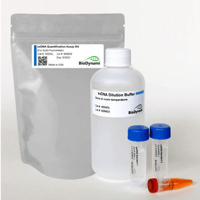 Kit de reactivos tampón de dilución - 40043 - BioDynami - colorante / para cuantificación de ADN / para ADN