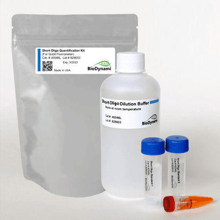 Kit de reactivos tampón de dilución - 40046 - BioDynami - colorante / para cuantificación de ADN
