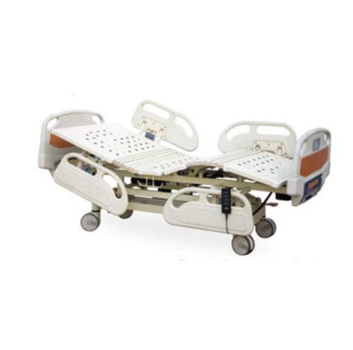 Cama médica - V-05 - Tianjin Kangli Medical Instrument - para cuidados intensivos / eléctrica / de altura regulable
