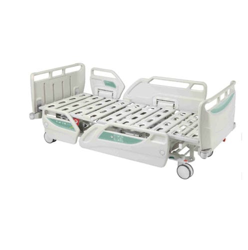 Cama de emergencia - Luxury - Tianjin Kangli Medical Instrument - eléctrica / con ruedas / de 3 secciones