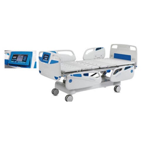 Cama médica - A 4 - Tianjin Kangli Medical Instrument - eléctrica / de altura regulable / plegable