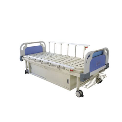 Cama médica - Tianjin Kangli Medical Instrument - manual / de altura fija / plegable