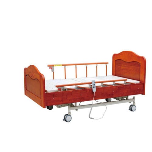 Cama para asistencia domiciliaria - A-13 - Tianjin Kangli Medical Instrument - eléctrica / de altura regulable / con ruedas