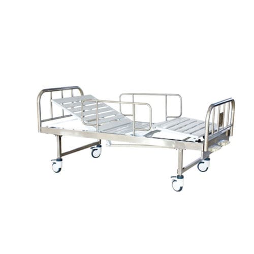 Cama médica - A 47 - Tianjin Kangli Medical Instrument - manual / de altura fija / con ruedas